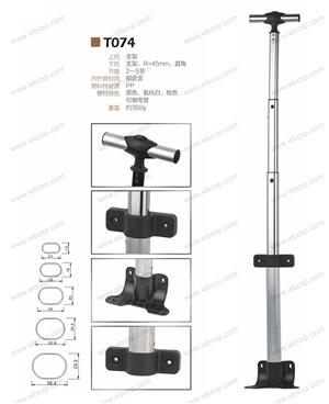 【温州焕盛金属塑胶有限公司】配件,拉杆编号：T074